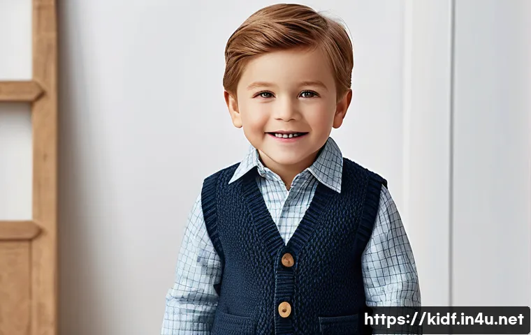 우리 아이 패셔니스타 만들기, 아동용 조끼 코디 꿀팁 대방출 3 아동용 조끼 코디법 관련 이미지 1